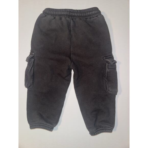 Shop Sova Toddler Cargo Joggers 2T Neutral Fleece Pants Lot Brown Black - Picture 8 of 9